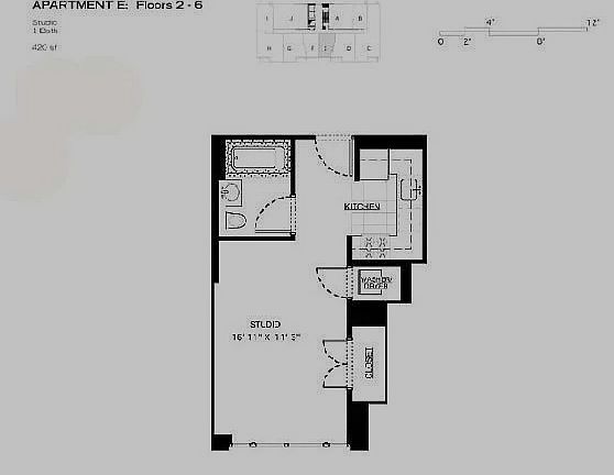 2nd image of 350 W 53rd St APT 3E