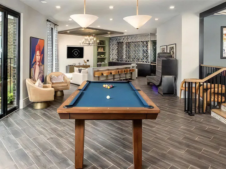Game Room with Billiards and Skee-Ball