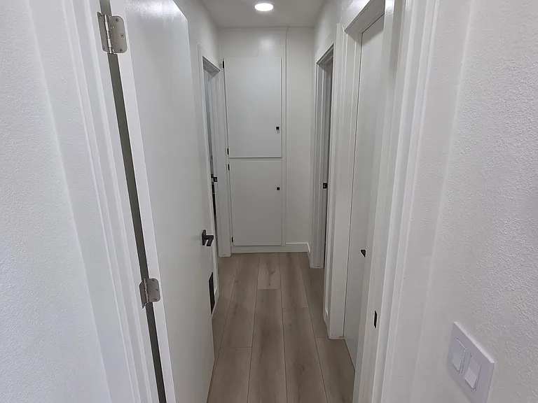 Hallway view from outside suite