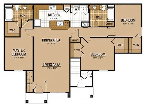 Floor plan The Majestic