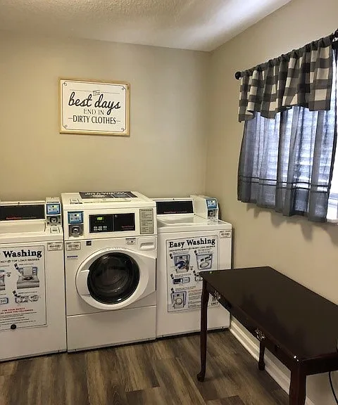 community laundry room
