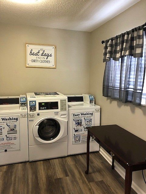 community laundry room