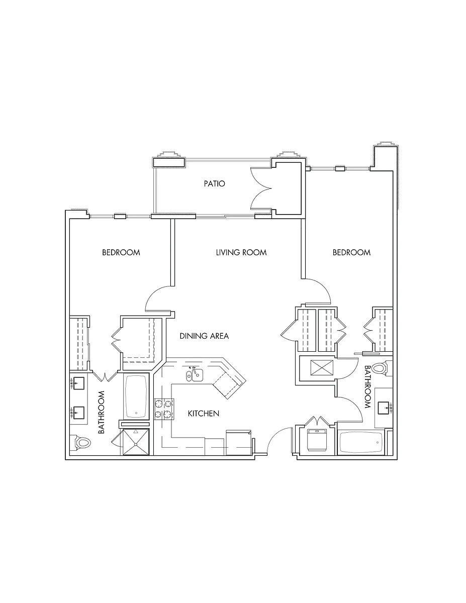 Floor plan Gramercy Midtown