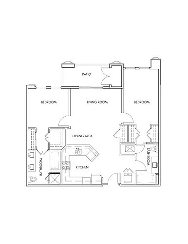 Floor plan Gramercy Midtown
