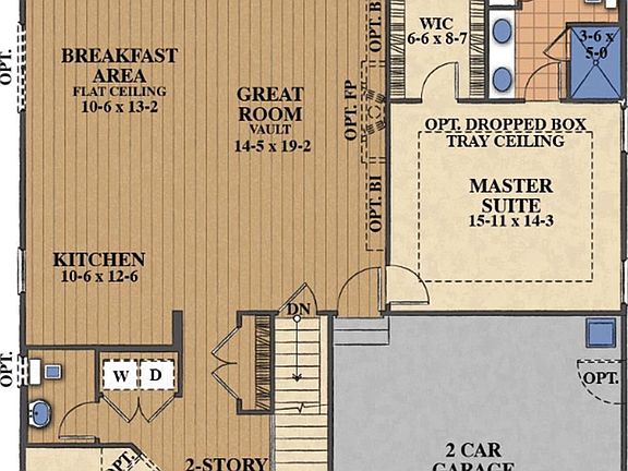Included First Floor Layout