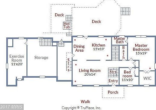 floor plan main level