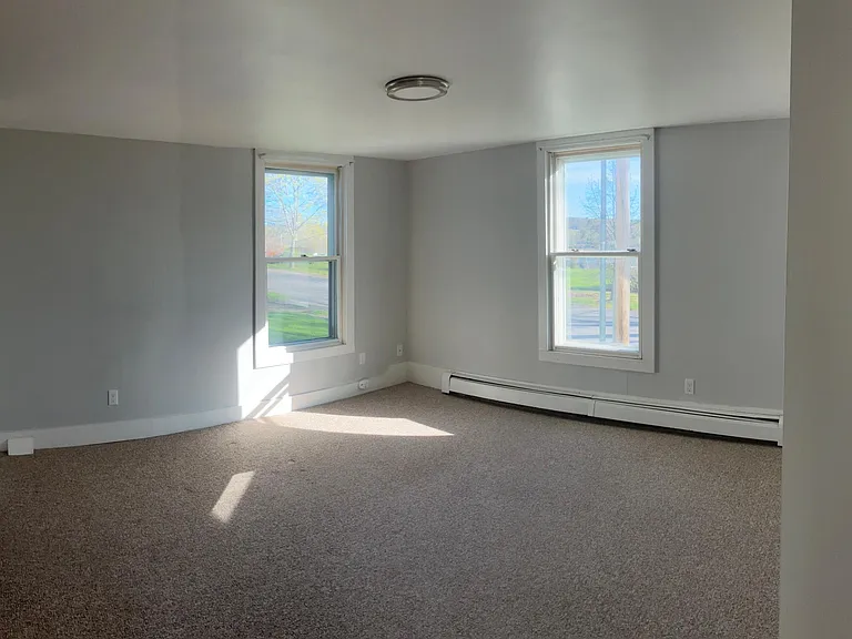 Living room from front door
