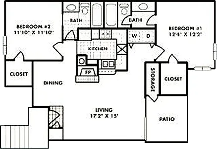 Floor plan B2