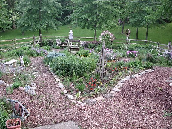 Garden View to South