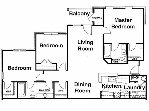 Floor plan 3X2