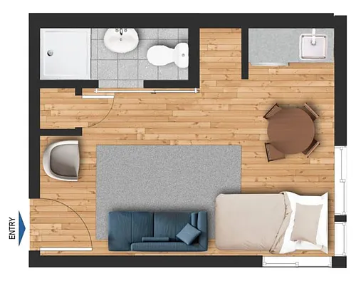 Floor plan Coho