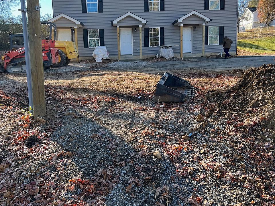 Picture is before driveway was poured. Landscaping still to come.