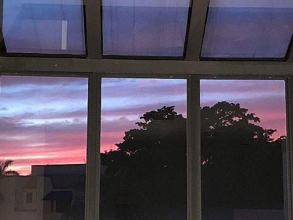 Spectacular sunsets!