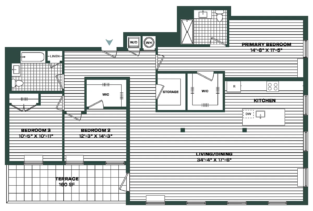 Floor plan C1