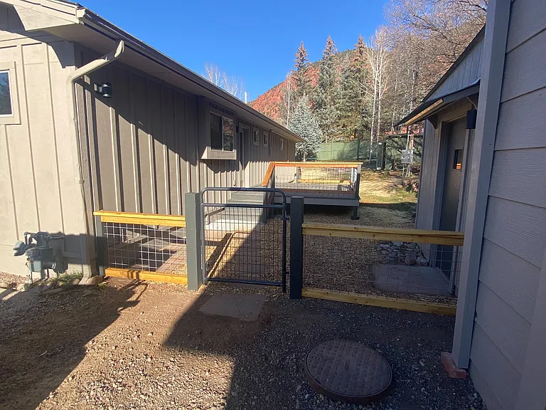 Back deck/yard
