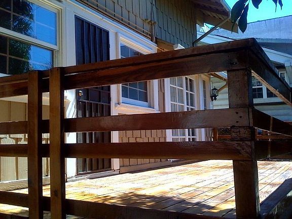 Redwood Deck Patio