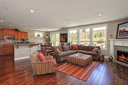 Rainier Great Room and Kitchen