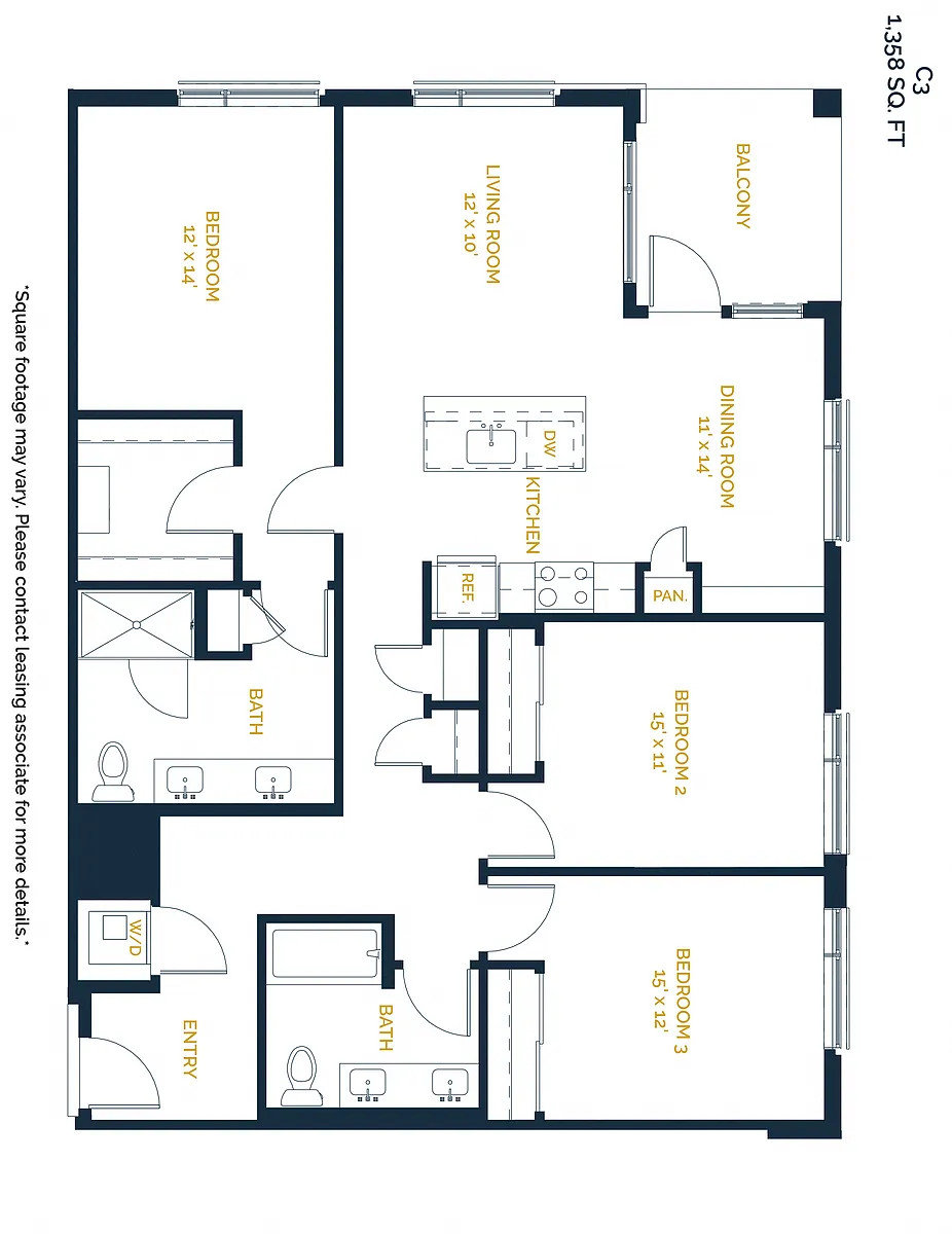 Floor plan C3