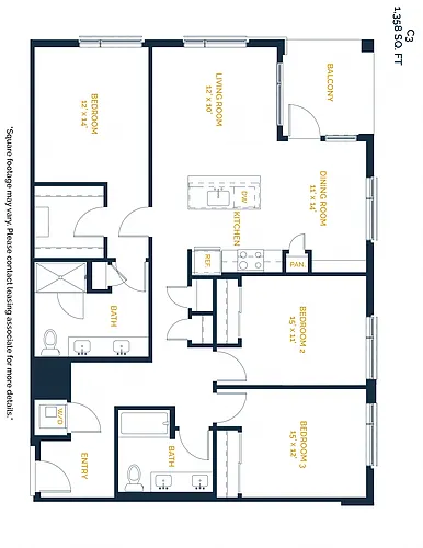 Floor plan C3