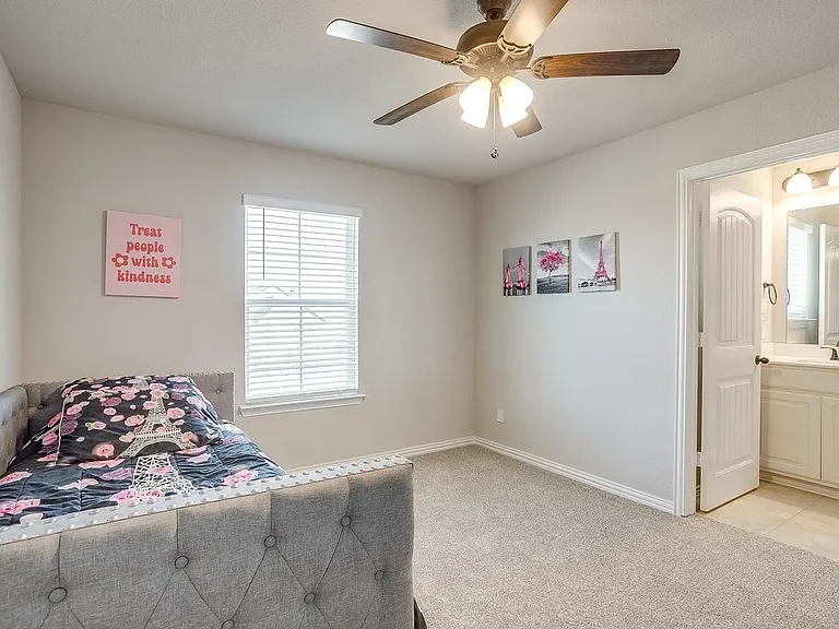 Bedroom 2 and private bath entrance