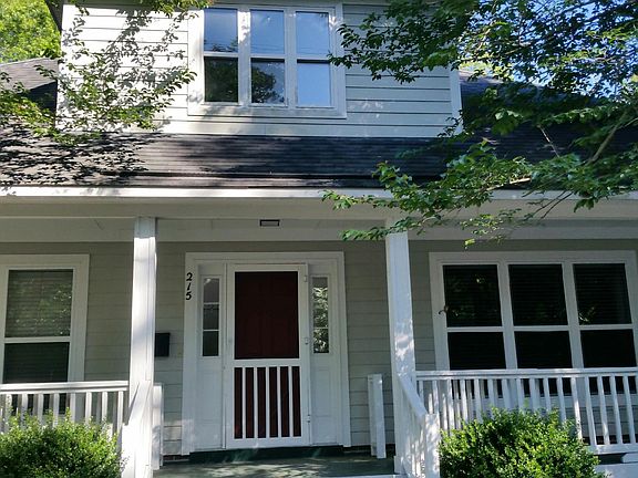 Triplex building; Unit 215 is top floor unit. Parking on street or gravel lot on side of building.