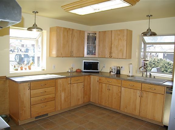 Remodeled Maple Kitchen