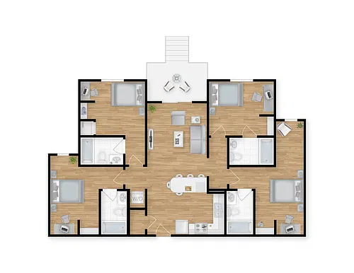 Floor plan DeSmet