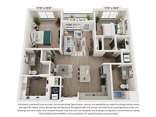 Floor plan B11
