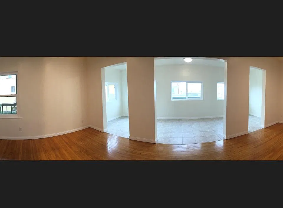 Living room and sunroom