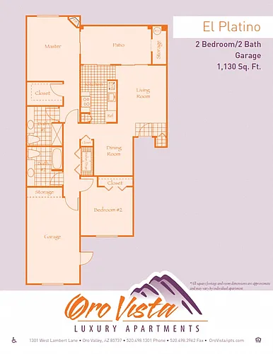 Floor plan El Platino