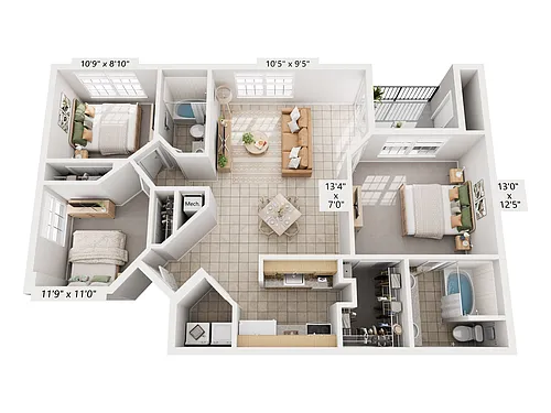 Floor plan The Fern