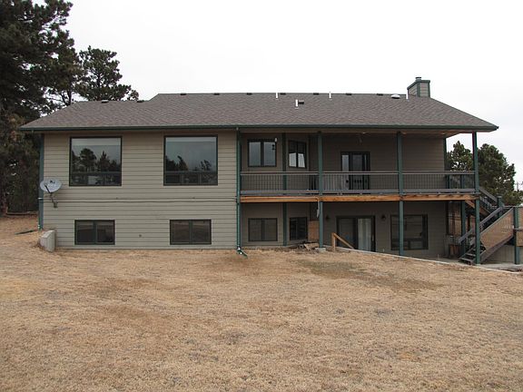 View back to the house from the south