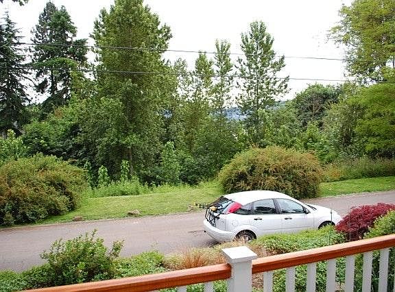 View from front porch