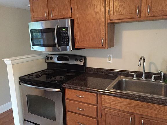 Kitchen with newer appliances