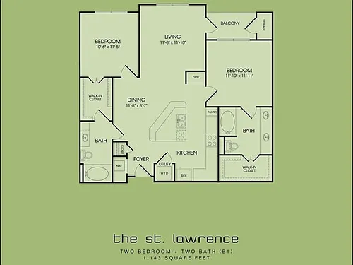 Floor plan B1