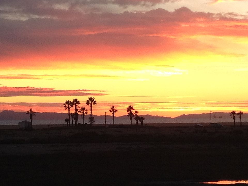 Catalina sunset from deck