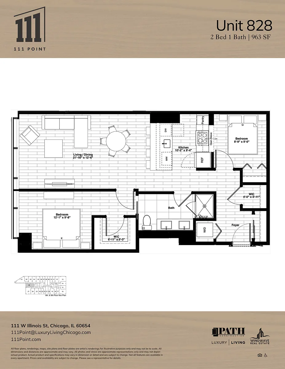 Floor plan 828