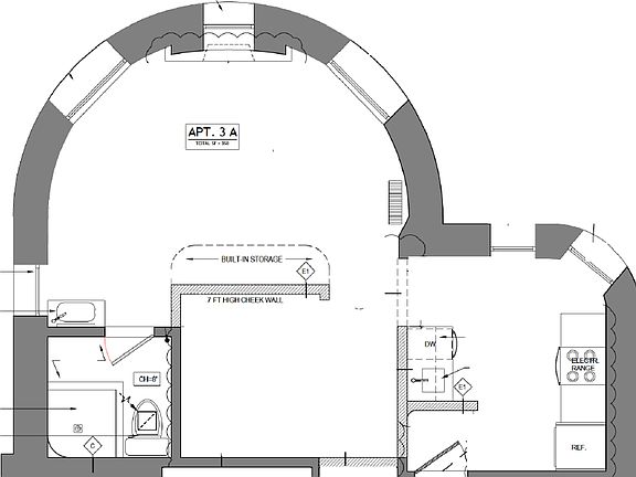 2nd image of 487 Clinton Ave APT 3A