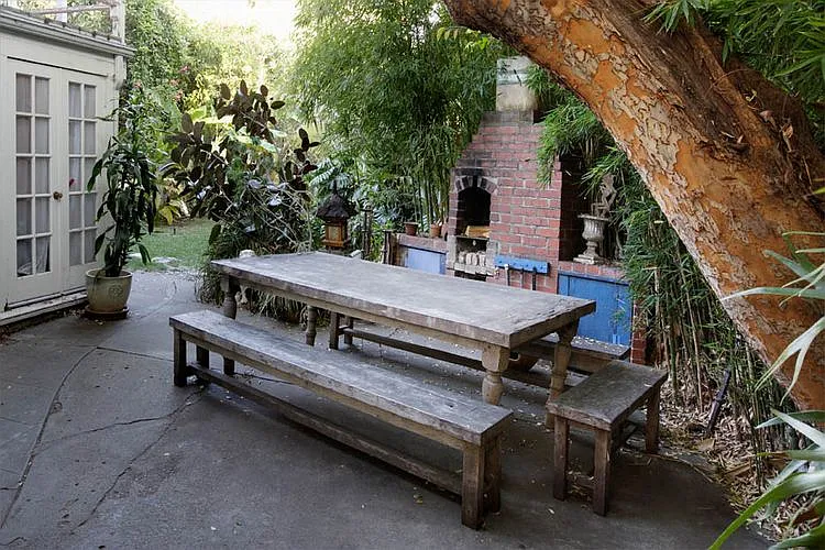 Shared 1920's barbeque. It actually still functions.