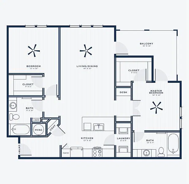 Floor plan The Mooring