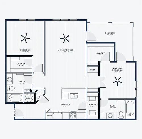 Floor plan The Mooring