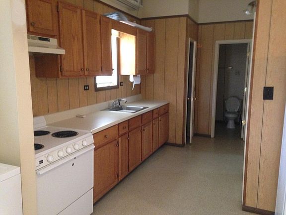 Kitchen, Bath Room in rear of Picture