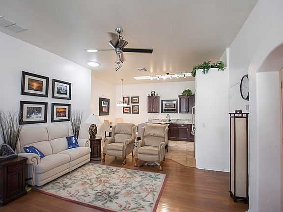 Family Room and kitchen