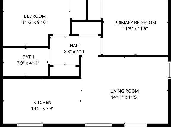 Floorplan with Dimensions (Approximate)