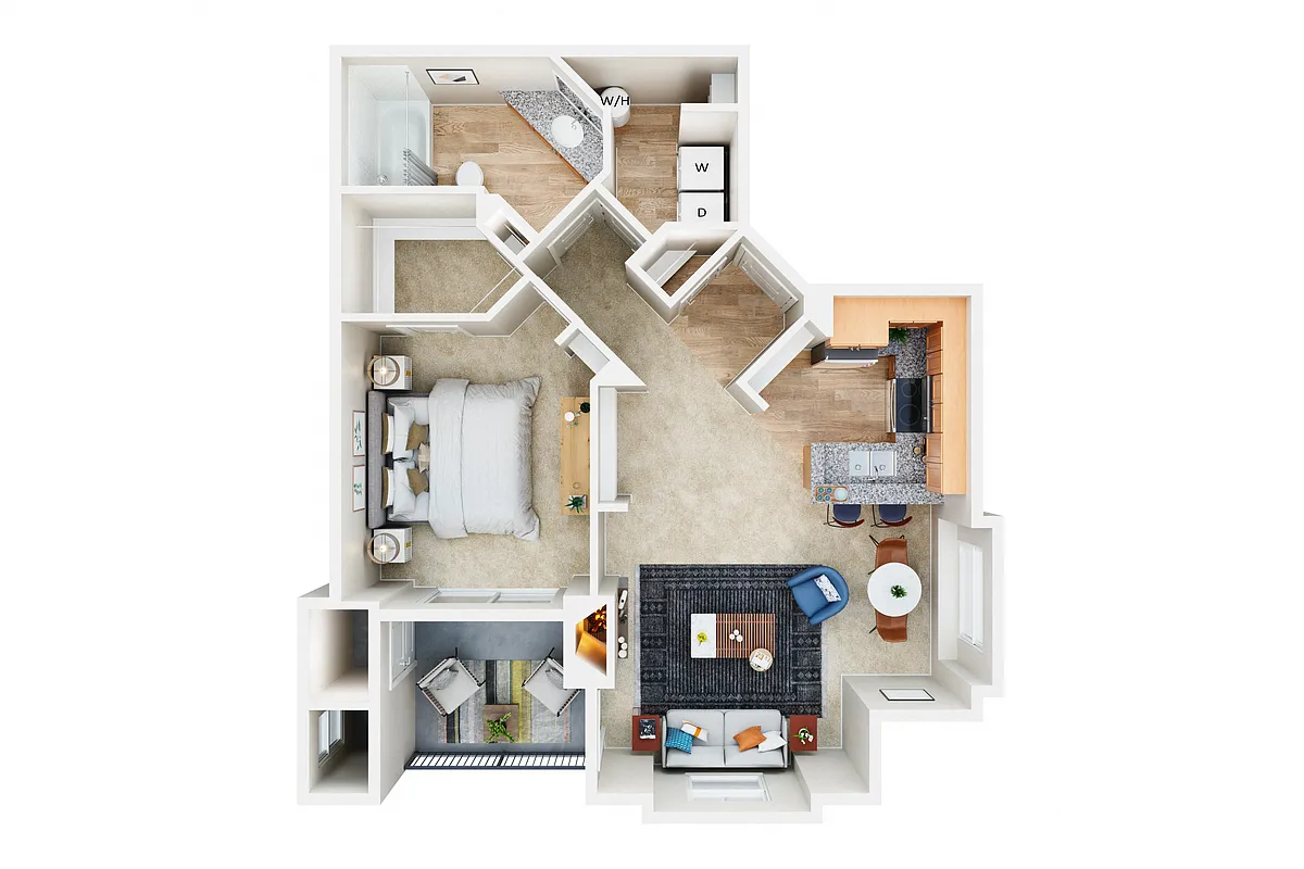 Floor plan Trona