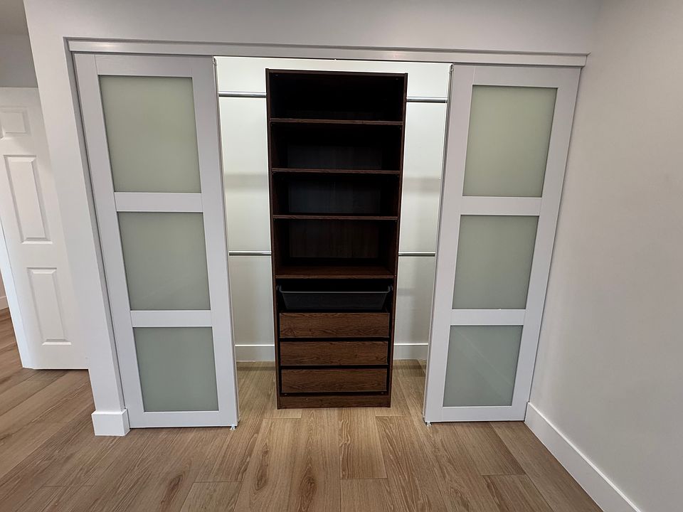 Huge closet space