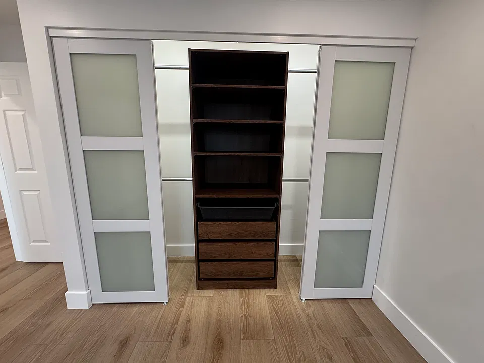 Huge closet space