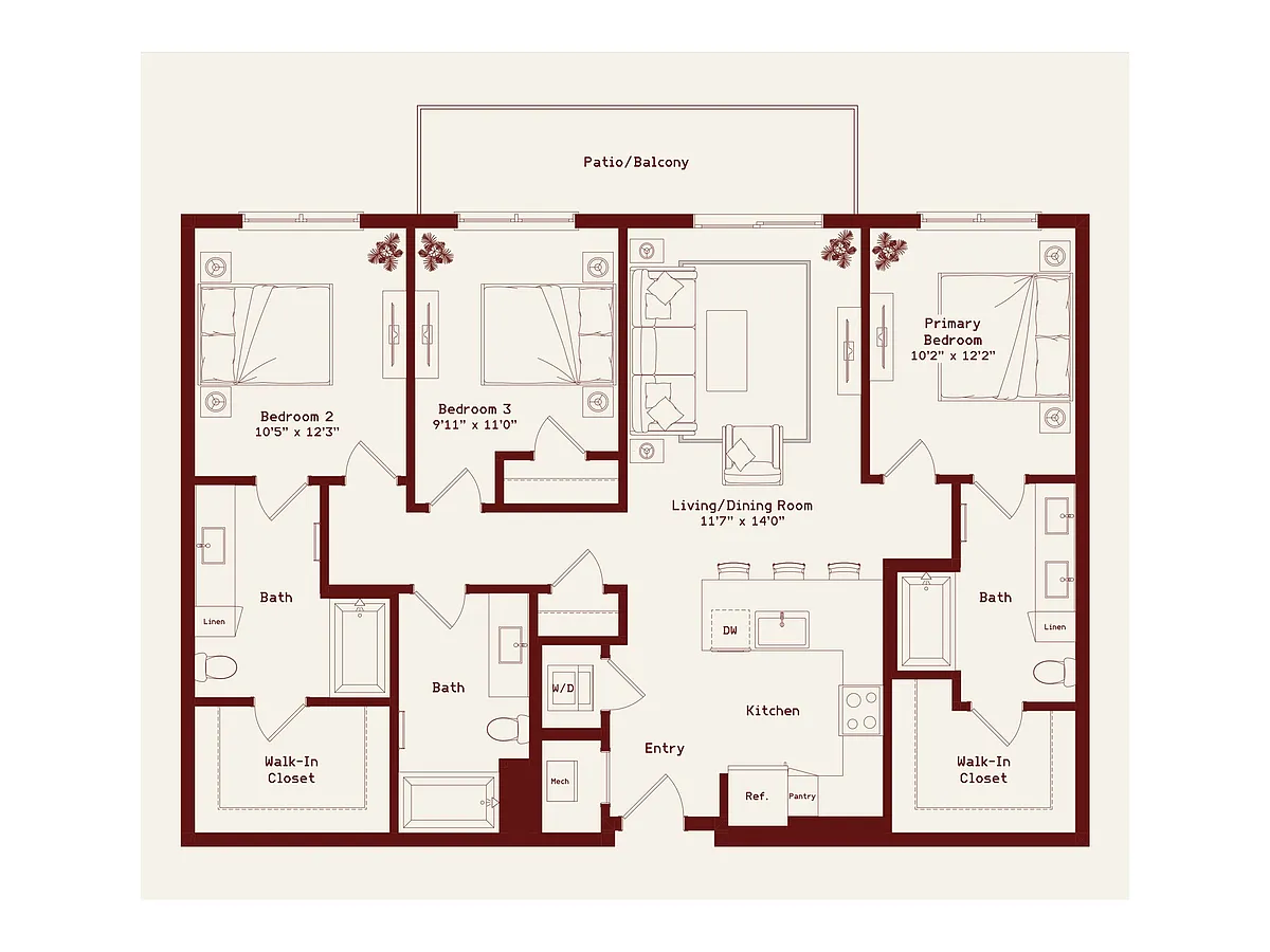 Floor plan Scott