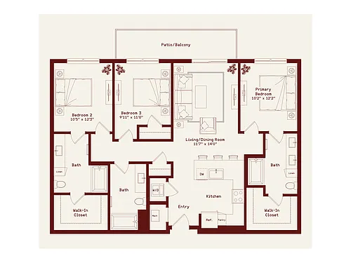 Floor plan Scott