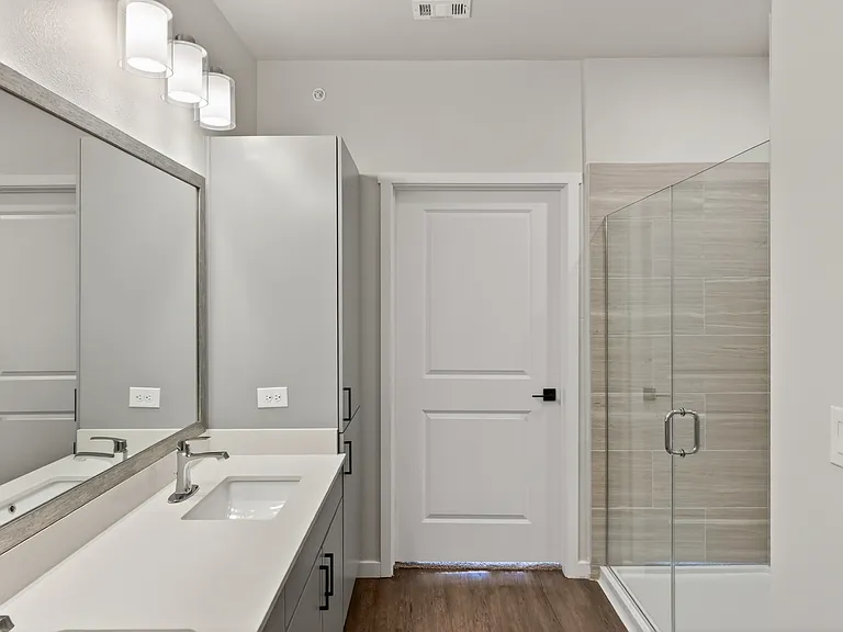 Refresh and recharge in a spa-inspired bathroom.